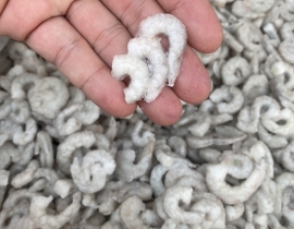 THỊT NÕN TÔM THẺ SIZE 100-200 CON/P , NET 8 - 9