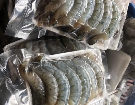 Thịt tôm thẻ loại 1