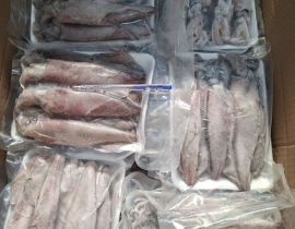 MỰC ỐNG LAO 15CM UP VỈ 500G N8 (ĐÃ BAO GỒM MẠ BĂNG)