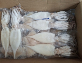 MỰC ỐNG LÀM SẠCH LỘT DA CÒN ĐẦU TÚI 1KG N8