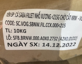 CÁ SABA NAUY FILLET ( THU NHẬT FILLET )