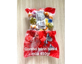 VIÊN THẢ LẨU PHÚ MARK - COMBO 4 MÙA TÚI ĐỎ 450G